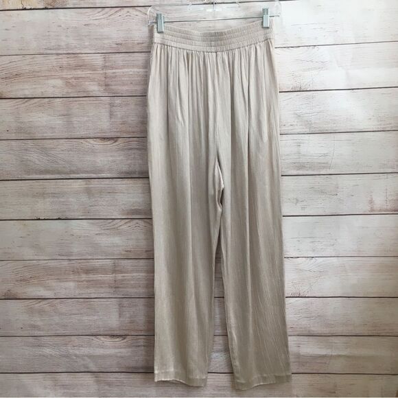 VINTAGE SARA MICHELLE TEXTURED SATINY LOUNGE SET - Picture 12 of 12